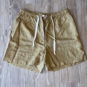 Ralph Lauren khaki linen shorts